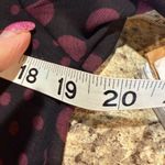 Who What Wear  Black Brown Circle Sheer Blouse XS Photo 3