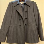 Michael Kors Gray Pea Coat Photo 0