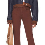 We Wore What  Icon Jeans in Cocoa Size 24 Photo 0