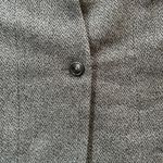 Ellen Tracy Linda Allard  Fox Fur Collar Wool Alpaca Blazer 16 Photo 3