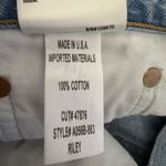 AGOLDE  Riley High Rise‎ Button Fly Straight Crop Size 28 Photo 9