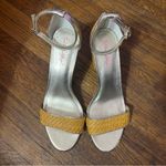 Lilly Pulitzer Lily Pulitzer Amber Lynn Sandals Straw Ankle Strap Block Heel Sandals Size 10 Photo 1