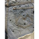 MINKPINK NWOT Studded Button Fly Denim Cut Off Shorts M Photo 4