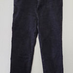 Hudson  Noa High Rise Crop Straight Leg Jeans Valerie Val Black Size 30 Photo 0