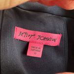 Betsey Johnson NEW  Scuba Crepe Sheath Halter Dress Navy Blue Size 0 XS Classic Photo 5