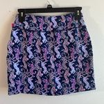 Lilly Pulitzer Skort Sabbia UPF 50+ Luxletic Oyster Bay Navy On The Catwalk XXS Photo 10