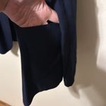 Talula  Aritzia Kent Navy Notched Lapel Open Front Blazer Suit Jacket Women's 10‎ Photo 2