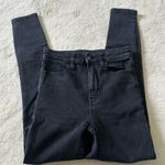 American Eagle  Next Level Highest Waist Jeggings in Black Size 2 Short. Photo 3