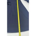 Talbots  Ponte Knit Fit & Flare Dress Size 14 Navy Blue Career Classic Stretch Photo 11