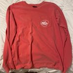 Comfort Colors Long Sleeve High Country Coral T-shirt Photo 0