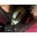 ZARA  Embroidered Mesh Lace Up Boot GOTH WHIMSIGOTH INDIE SLEAZE Size 37 7 Black Photo 2