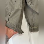 Free People Women's Slouchy Military Jacket In Green Oversized Button-up Size XS Photo 6