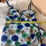 Solemio  Blue Floral Dress Size Small Photo 6