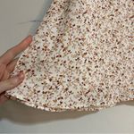 Outerknown  Juniper Floral Print V-Neck Short Sleeve Mini Dress Size Small New Photo 1