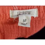 J.Crew  Women's Pink Peach 100% Cotton Off The Shoulder Long Maxi Dress Medium Photo 7