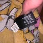 Lane Bryant  Floral Yellow Pink Flutter Sleeve Flowy Rayon Top Blouse 22 Photo 2