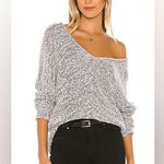 Free People  Bright Lights Sweater in Blue Size XL Photo 0