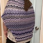 Missoni vintage multi-coloured knitted poncho made in italy one size fits most Photo 7