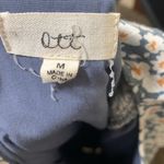 OTT (Over The Top) Floral puff sleeve dress woman size MEDIUM cotton White Photo 6