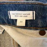 Madewell The Perfect Vintage Wide-Leg Jean in Harvey Wash Size 30 Photo 11