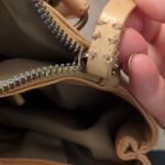 American Leather Shoulder Floral Bag Yellow Photo 11