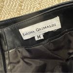 Karina Grimaldi Petronella Leather Skirt in Black | M Photo 5