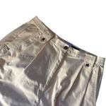 Jamie Sadock High Rise Womens Golf‎ Shorts Size 8 Yellow Pleated Preppy Outdoor Photo 2