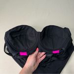 Torrid  Neon Pink & Black Lattice Push Up One Piece Swimsuit Size 2 Photo 10