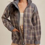 Hem & Thread  corduroy and twill shacket. Size Large Photo 1