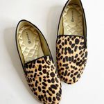Birdies The Starling Flat Loafers in Cheetah Calf Hair Leather Tan Women's 6 Photo 0