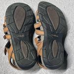 LL BEAN Tan Boothbay Water Outdoor Sandals Womens 8 Gorpcore Hiking Camping Photo 7
