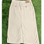 Unionbay Maxi Cargo Skirt Y2K Khaki Maxi Skirt Back Slit 2000s Streetwear 13/38 Photo 1