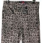 Spanx Jeanish Leggings Snakeskin Snakeprint Black Taupe Women’s Size Medium Photo 3