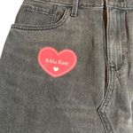 Lila Rose Mila Rose Denim Mini Skirt Distressed Black Wash Size 20 Juniors‎ Photo 1