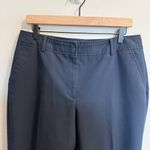 Talbots Heritage Dress Pants Slacks Pleated Navy Blue Workwear Officewear 10P Photo 1