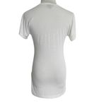 Just Cavalli  Size Small  Top Blouse Short Sleeve Abstract Embellished Photo 4