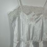 Vintage white lace embroidered bridal lingerie pajamas today tonight size small Photo 5
