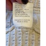 Elliatt Beige Vivid Powder Knit Open Front Long Line Knit Cardigan Sweater S Photo 11