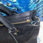 Rebecca Minkoff Black Pebbled Leather Tote Photo 3
