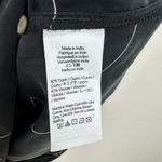 Madewell Shift Mini Dress Long Sleeve True Black Cupro Minimalist Light XS NWT Photo 7