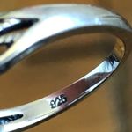 Kay Jewelers Sterling Silver Topaz Ring Photo 3