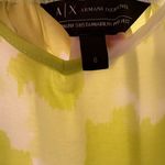 A/X Armani Exchange High Low Dress in Lime and White eco viscose rare size 6 Green Photo 7