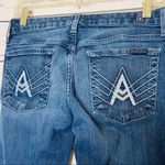 7 For All Mankind A Pocket Bling Flare Jeans Women’s Size 28 Photo 5