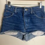 Wrangler  Y2K cutoffs denim booty shorts western size 26 Photo 1