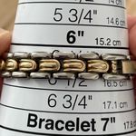 Citizen  Rare Ladies Watch Vintage Two-Tone Weave Bracelet Gray Metal Round Dial Photo 12