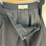 Plaze %100 Wool Pleated High Photo 4