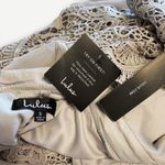 LULUS Awaken My Love Long Sleeve Lace Maxi Dress, Grey, Small Gray Photo 10