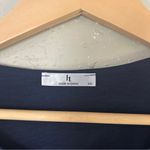 Elegant Navy Ruffle Sleeve Dress Casual Formal Lightweight Mini Summer XXL Blue Photo 1