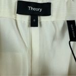 Theory  Women’s Treeca Admiral Stripe Pull On Pants In Rice Off-White 0 NWT Photo 4