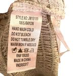 Ocean Drive Crinkle Crochet Handkerchief Top Olive Photo 13